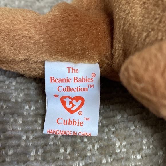 TY VINTAGE BEANIE BABY Cubbie 1993 - Picture 5 of 8